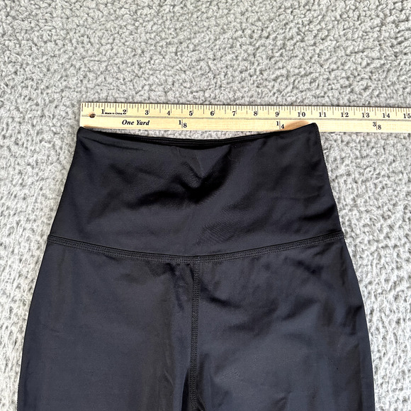Beyond Yoga Leggings Women's Small Black Mesh To Impress High Waist Made‎ In USA - Picture 5 of 11